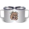 10 oz. White Stainless Steel Coffee Mug Thumbnail