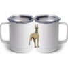 10 oz. White Stainless Steel Coffee Mug Thumbnail