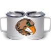 10 oz. White Stainless Steel Coffee Mug Thumbnail
