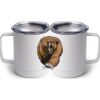 10 oz. White Stainless Steel Coffee Mug Thumbnail