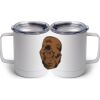 10 oz. White Stainless Steel Coffee Mug Thumbnail