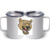 10 oz. White Stainless Steel Coffee Mug Thumbnail