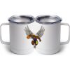 10 oz. White Stainless Steel Coffee Mug Thumbnail