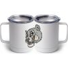 10 oz. White Stainless Steel Coffee Mug Thumbnail