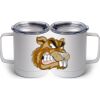 10 oz. White Stainless Steel Coffee Mug Thumbnail