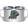 10 oz. White Stainless Steel Coffee Mug Thumbnail