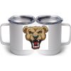 10 oz. White Stainless Steel Coffee Mug Thumbnail