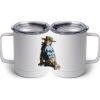 10 oz. White Stainless Steel Coffee Mug Thumbnail