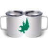 10 oz. White Stainless Steel Coffee Mug Thumbnail