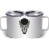 10 oz. White Stainless Steel Coffee Mug Thumbnail
