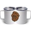10 oz. White Stainless Steel Coffee Mug Thumbnail