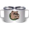 10 oz. White Stainless Steel Coffee Mug Thumbnail