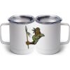 10 oz. White Stainless Steel Coffee Mug Thumbnail