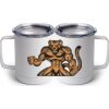 10 oz. White Stainless Steel Coffee Mug Thumbnail