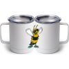 10 oz. White Stainless Steel Coffee Mug Thumbnail