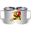 10 oz. White Stainless Steel Coffee Mug Thumbnail