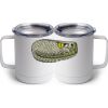 10 oz. White Stainless Steel Coffee Mug Thumbnail