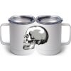 10 oz. White Stainless Steel Coffee Mug Thumbnail