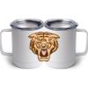 10 oz. White Stainless Steel Coffee Mug Thumbnail