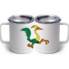 10 oz. White Stainless Steel Coffee Mug Thumbnail