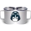10 oz. White Stainless Steel Coffee Mug Thumbnail