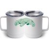 10 oz. White Stainless Steel Coffee Mug Thumbnail
