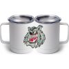 10 oz. White Stainless Steel Coffee Mug Thumbnail