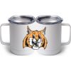 10 oz. White Stainless Steel Coffee Mug Thumbnail