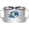 10 oz. White Stainless Steel Coffee Mug Thumbnail