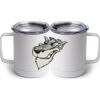 10 oz. White Stainless Steel Coffee Mug Thumbnail