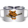 10 oz. White Stainless Steel Coffee Mug Thumbnail