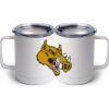 10 oz. White Stainless Steel Coffee Mug Thumbnail