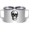 10 oz. White Stainless Steel Coffee Mug Thumbnail