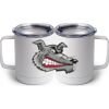 10 oz. White Stainless Steel Coffee Mug Thumbnail