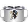 10 oz. White Stainless Steel Coffee Mug Thumbnail