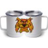 10 oz. White Stainless Steel Coffee Mug Thumbnail