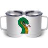 10 oz. White Stainless Steel Coffee Mug Thumbnail
