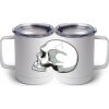 10 oz. White Stainless Steel Coffee Mug Thumbnail