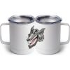 10 oz. White Stainless Steel Coffee Mug Thumbnail