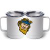 10 oz. White Stainless Steel Coffee Mug Thumbnail