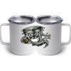 10 oz. White Stainless Steel Coffee Mug Thumbnail