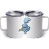 10 oz. White Stainless Steel Coffee Mug Thumbnail