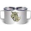 10 oz. White Stainless Steel Coffee Mug Thumbnail