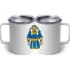 10 oz. White Stainless Steel Coffee Mug Thumbnail