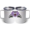 10 oz. White Stainless Steel Coffee Mug Thumbnail