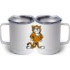 10 oz. White Stainless Steel Coffee Mug Thumbnail