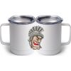 10 oz. White Stainless Steel Coffee Mug Thumbnail