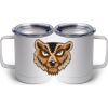 10 oz. White Stainless Steel Coffee Mug Thumbnail