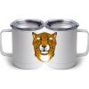 10 oz. White Stainless Steel Coffee Mug Thumbnail