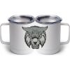 10 oz. White Stainless Steel Coffee Mug Thumbnail